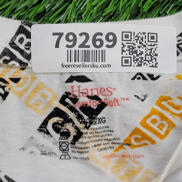 Pittsburgh AOP Shirt Womens XL 23x24 Baggy Cropped - Picture 8 of 10